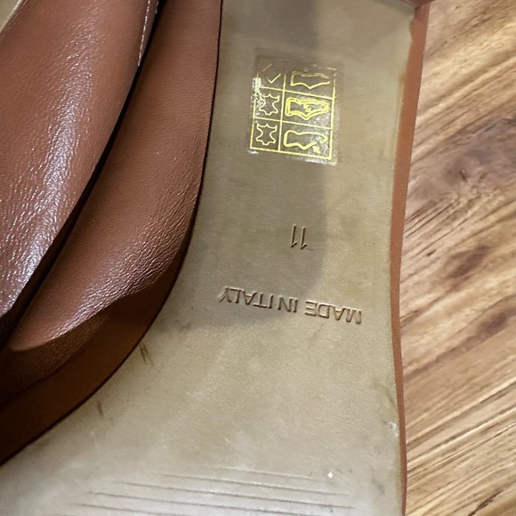 Everlane Women’s Tan Leather Day Heel Slip On Mule Minimalist Neutral - Picture 8 of 10